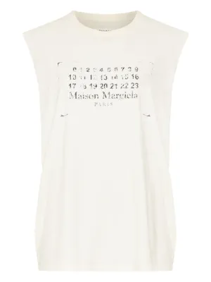 Maison Margiela ノースリーブ トップ | グレー | FARFETCH JP