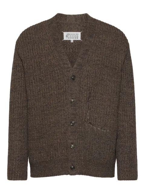 Maison Margiela ribbed wool cardigan