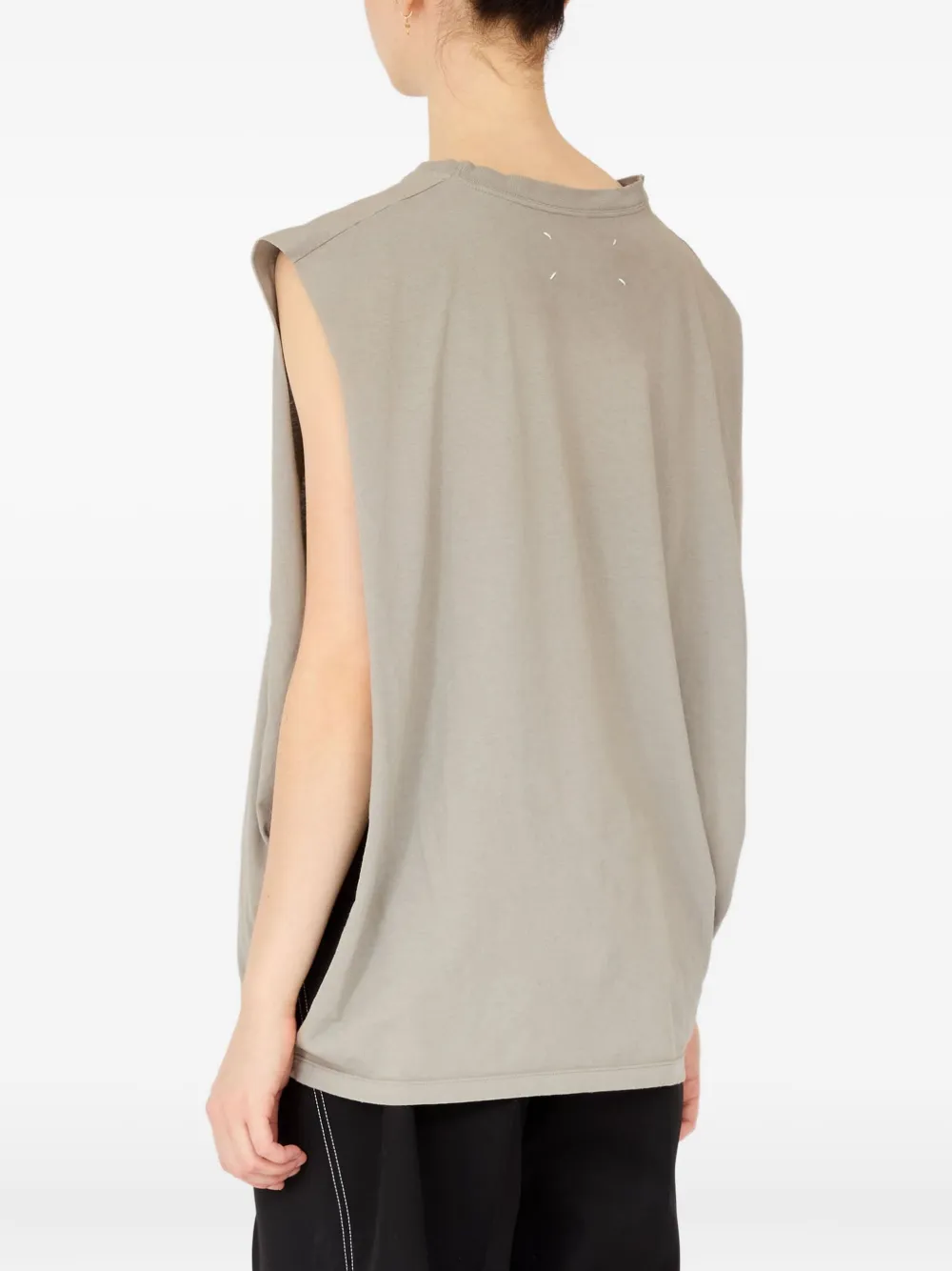 Maison Margiela Top met logoprint Grijs