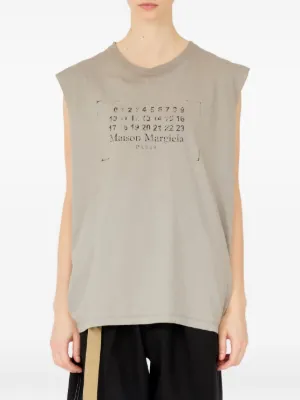 マルジェラ　ノースリーブ　Maison Margiela Maison Margiela メゾンマルジェラ ノースリーブTシャツ