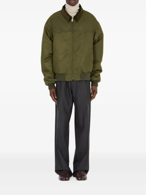 Maison Margiela コーデュロイカラー ジャケット | グリーン