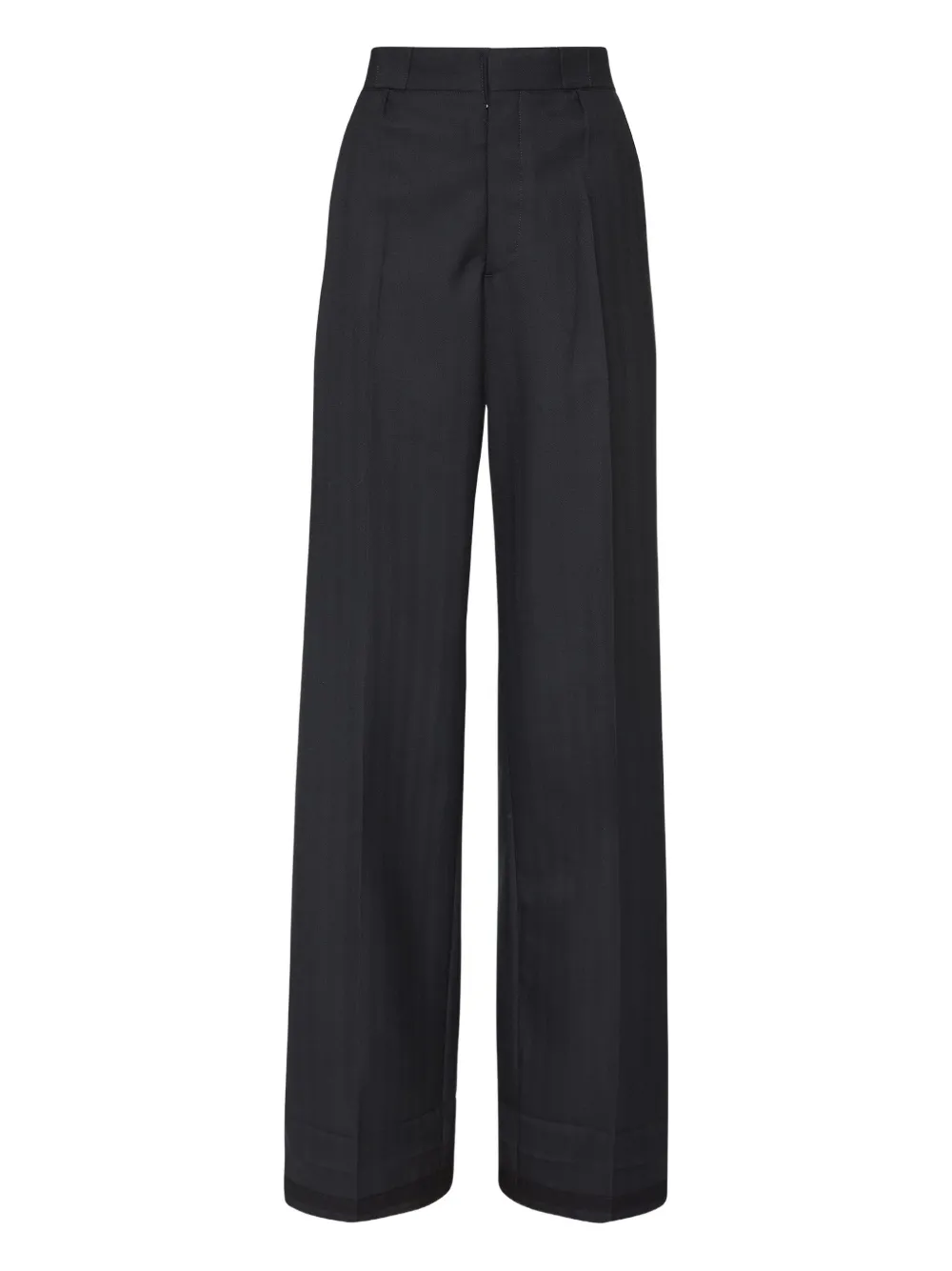 Maison Margiela High waist broeken Zwart