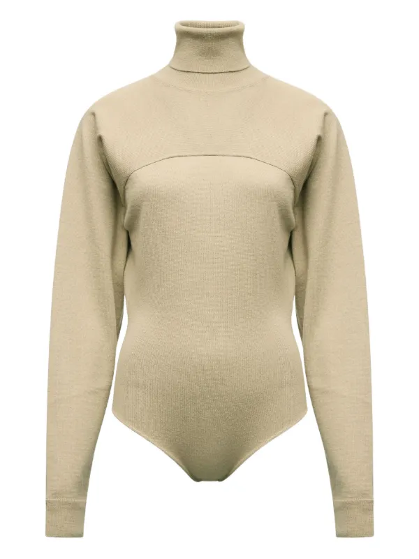 MM6 Maison Margiela タートルネック ボディスーツ