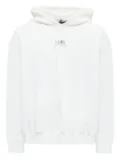 MM6 Maison Margiela front pocket hoodie - White