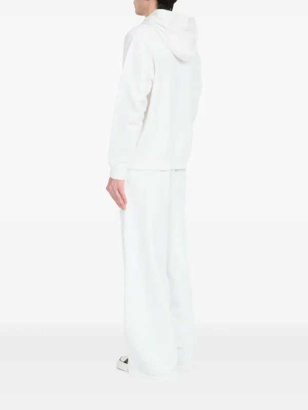 MM6 Maison Margiela フロントポケット パーカー | ホワイト | FARFETCH JP