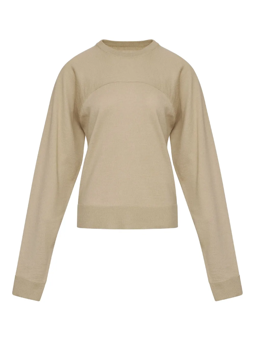 MM6 Maison Margiela ロングスリーブ トップ - ブラウン MM6 Maison Margiela ロングスリーブ トップ - ブラウン