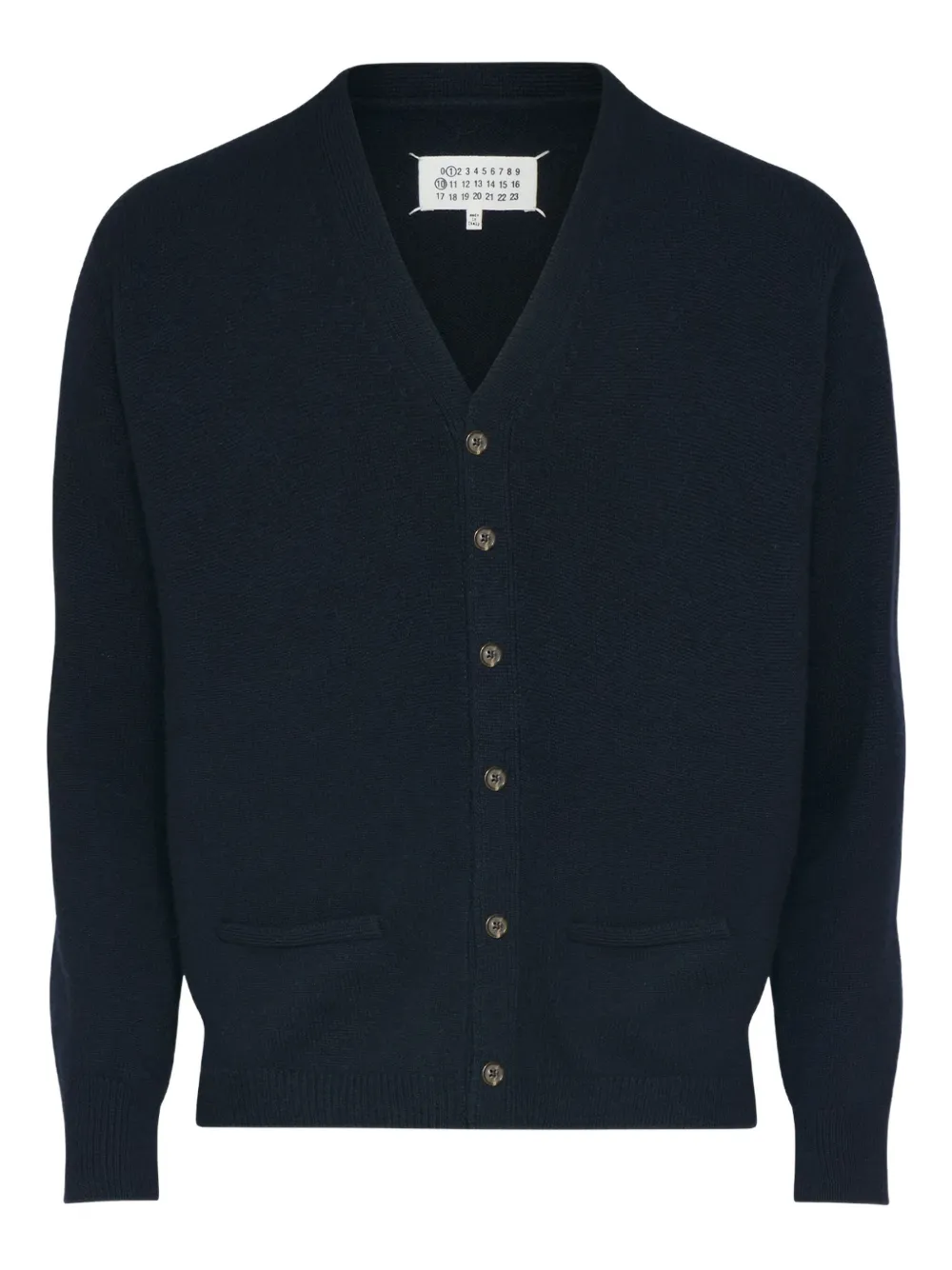 Maison Margiela Button-up vest Blauw