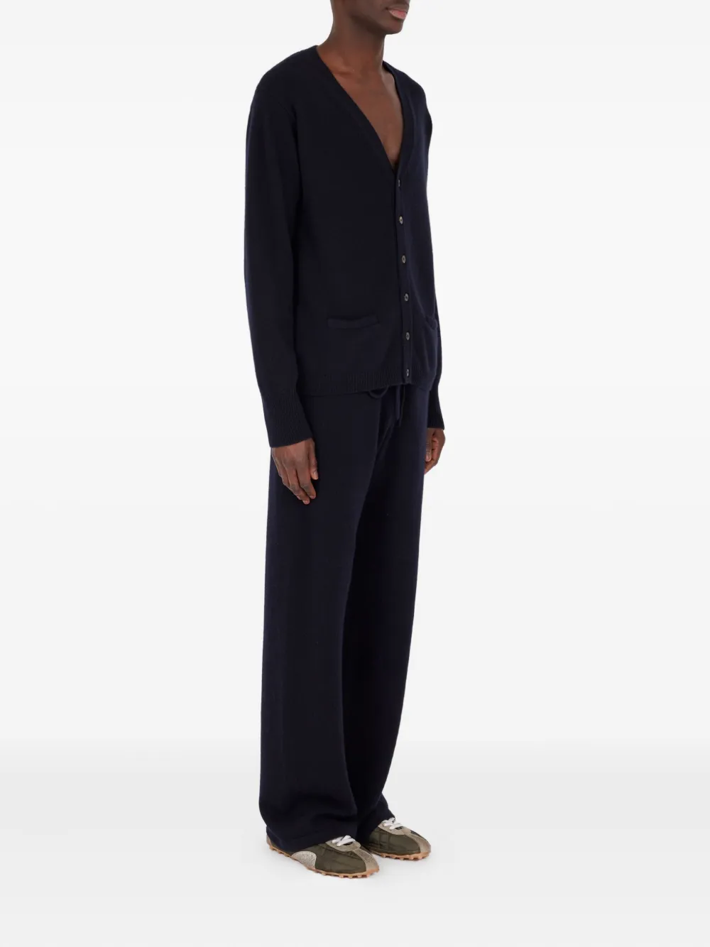Maison Margiela Button-up vest Blauw