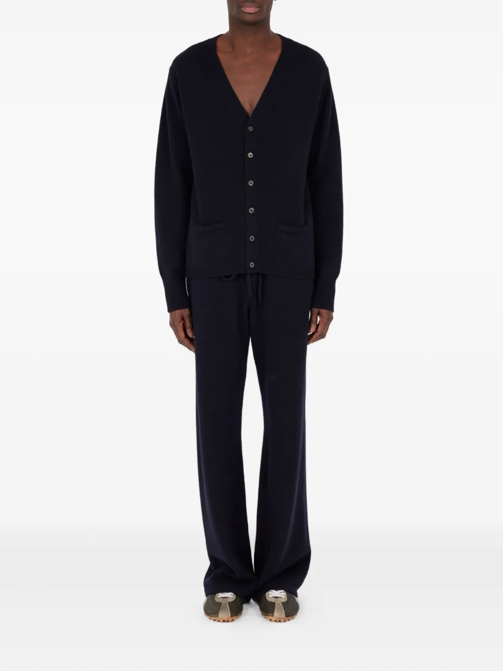 Maison Margiela Button-up vest Blauw