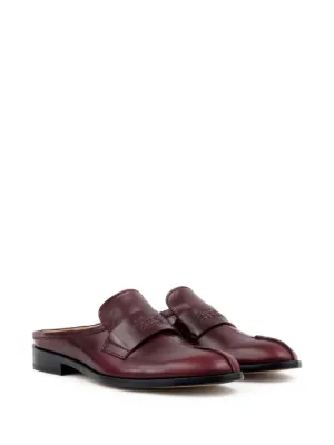 【キレイめ仕上げに】MM6 マルジェラ チェック柄ミュール MM6 Maison Margiela（エムエムシックス・メゾン・マルジェラ
