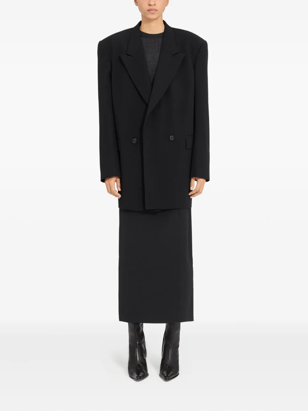 MM6 Maison Margiela double-breasted coat | Double Breasted & Peacoats | Image 2