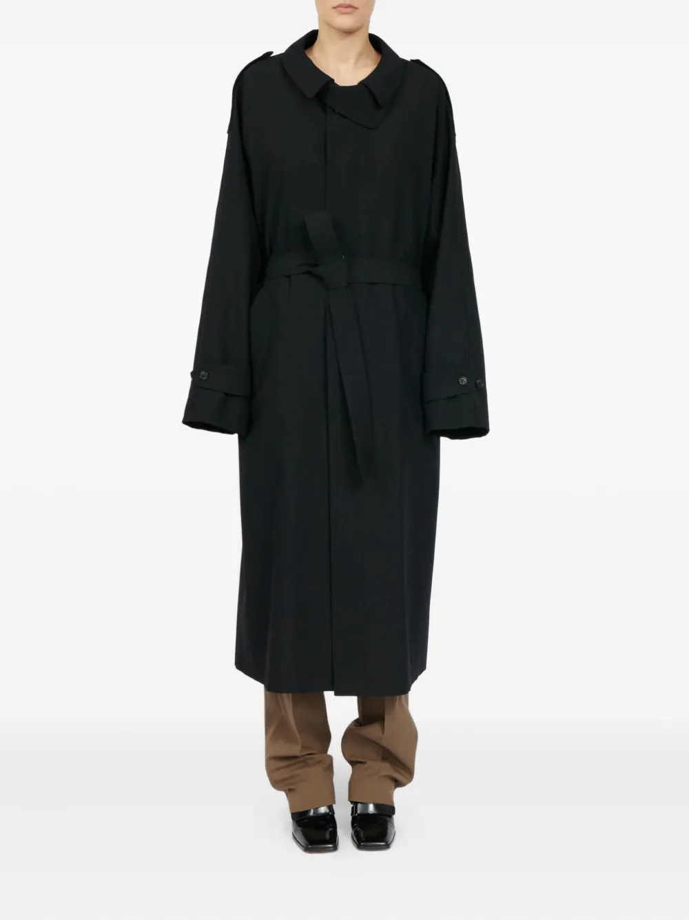 MM6 Maison Margiela double-breasted belted coat | Double Breasted & Peacoats | Image 2
