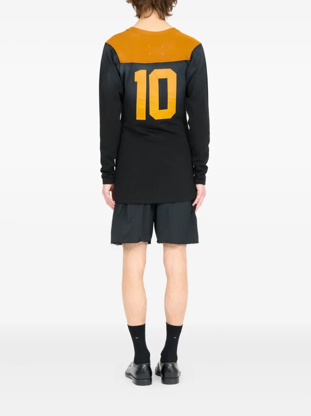 Maison Margiela T-shirt met lange mouwen Zwart
