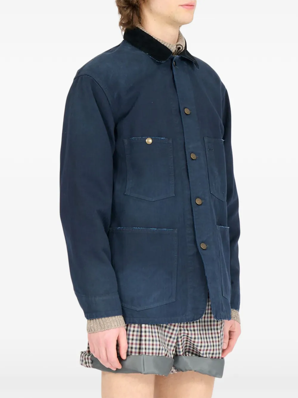  Maison Margiela Cotton Jacket - Blue 