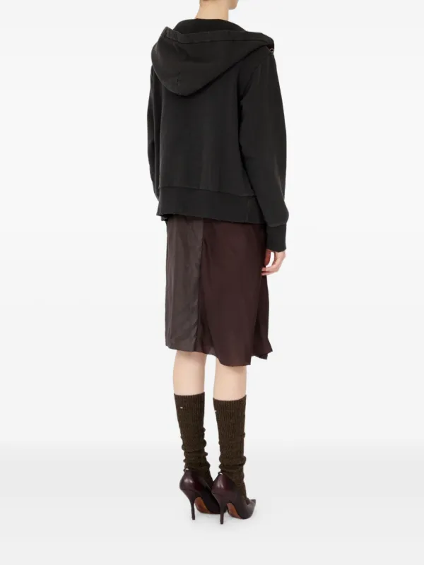 Maison Margiela zip-up Hoodie | Grey | FARFETCH
