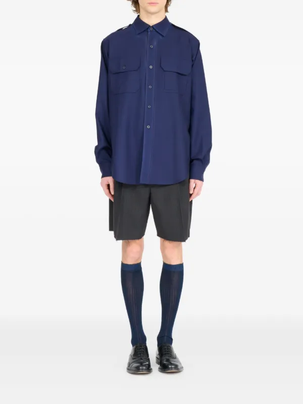 Maison Margiela シャツ | ブルー | FARFETCH JP