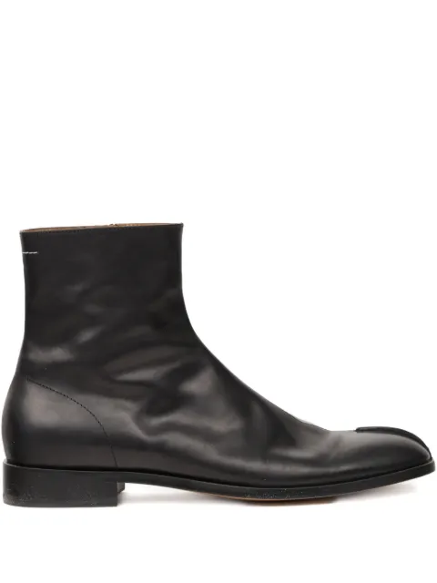 MM6 Maison Margiela Knöchelhohe Lederstiefel