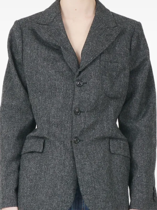 Maison Margiela ツイード ジャケット | グレー | FARFETCH JP