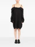 MM6 Maison Margiela sleeveless twisted mini dress - Black