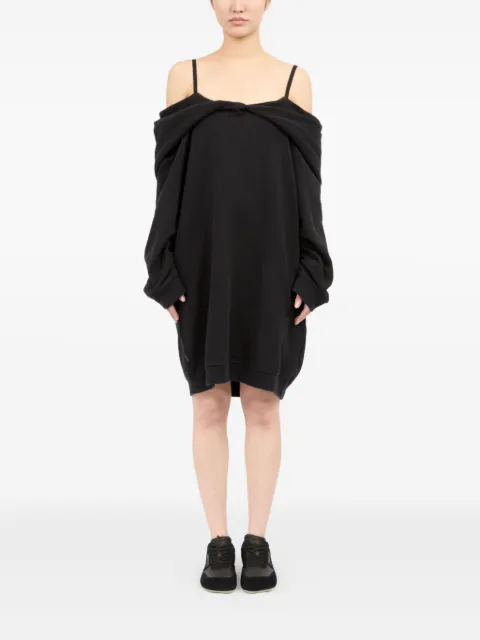 MM6 Maison Margiela sleeveless twisted mini dress