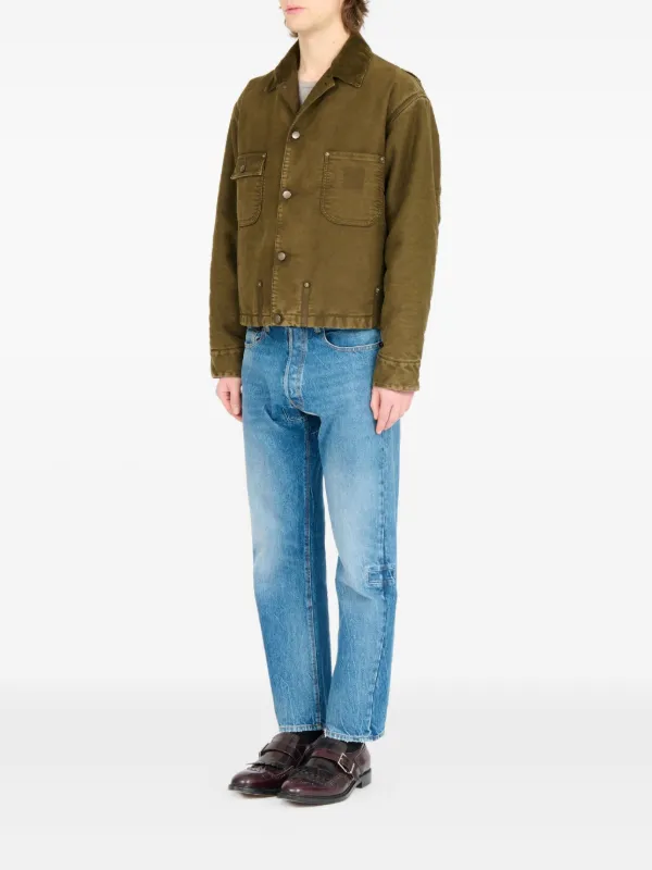 Maison Margiela コットン ジャケット | グリーン | FARFETCH JP