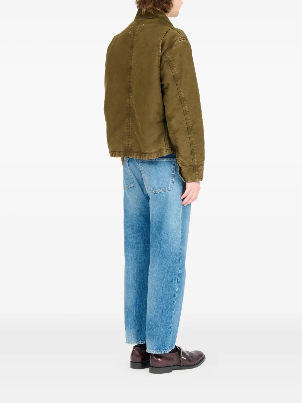 Maison Margiela Katoenen jack Groen