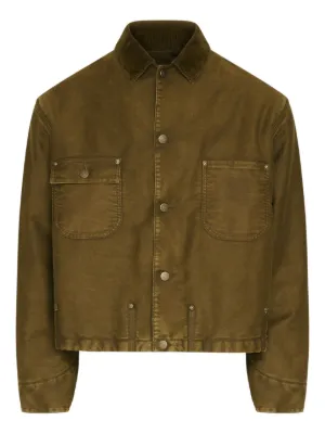 Maison Margiela コーデュロイカラー ジャケット | ブラウン | FARFETCH JP