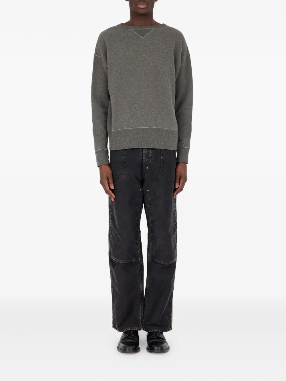 Maison Margiela Katoenen sweater Grijs