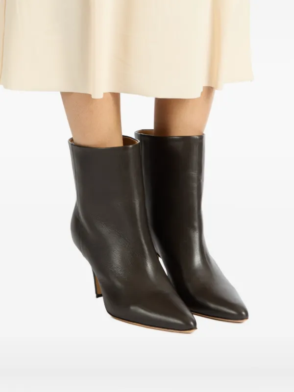 【関税込み】Boots - MM6 Maison Margiela - Leather - Brown Mm6 Maison Margiela Brown Leather Boots 36 3-3.5 Designer