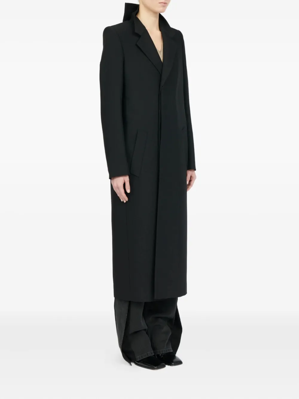 MM6 Maison Margiela Getailleerde jas Zwart