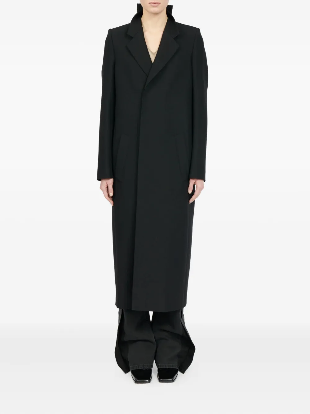 MM6 Maison Margiela Getailleerde jas Zwart