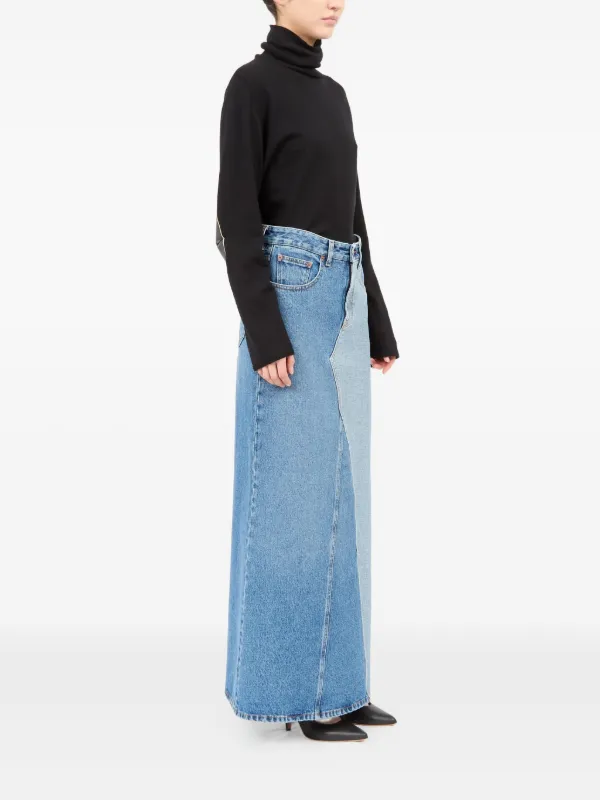 ☆VIP価格☆ MM6 MAISON MARGIELA デニムスカート MM6 Maison Margiela デニム スカート | ブルー | FARFETCH JP