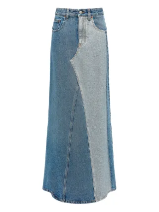 MM6 Maison Margiela デニム スカート | ブルー | FARFETCH JP
