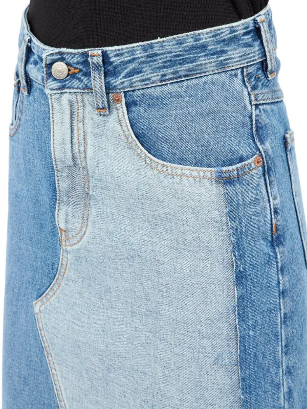 MM6 Maison Margiela デニム スカート | ブルー | FARFETCH JP