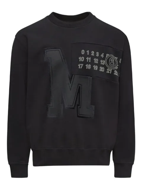 MM6 Maison Margiela appliqué logo sweatshirt