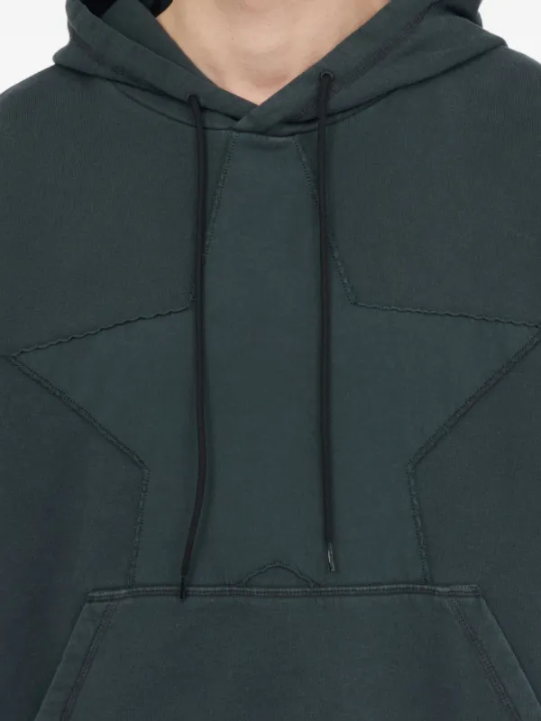 MM6 Maison Margiela スターエンブロイダリーパーカー | ブルー