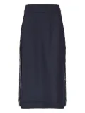 Maison Margiela midi skirt - Blue