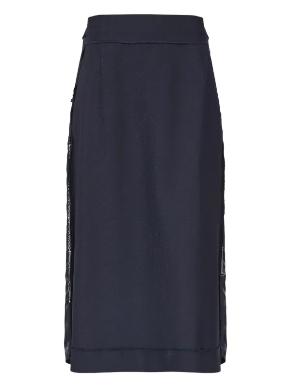 Maison Margiela Midi Skirt in Sax スカート 30389041_59302183_600.jpg