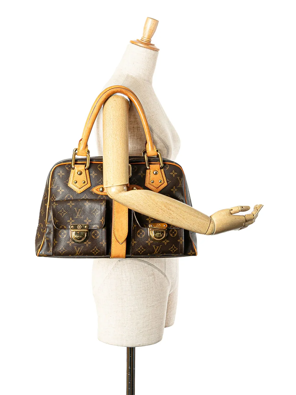 Louis Vuitton Pre-Owned 2005 Monogram Manhattan GM handbag | Pre-Owned | Image 2