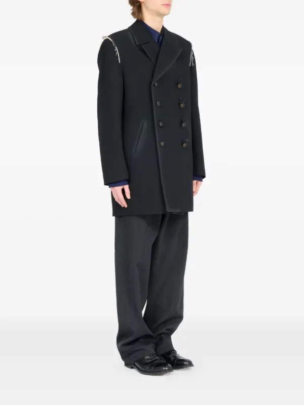 Maison Margiela ダブルジャケット | ブラック | FARFETCH JP