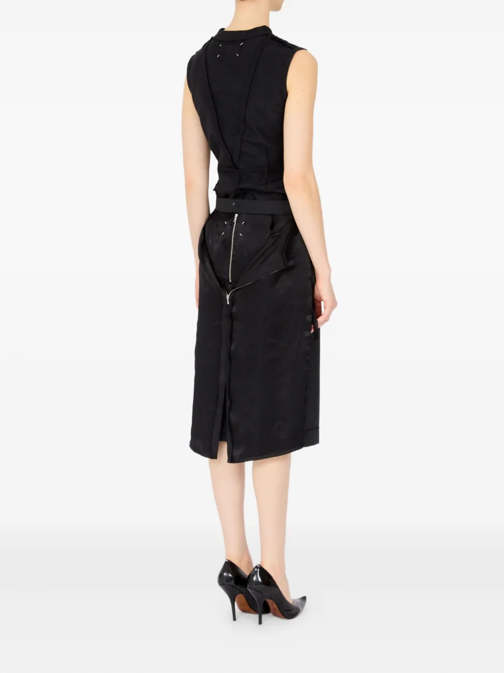 Maison Margiela Midi-rok Grijs