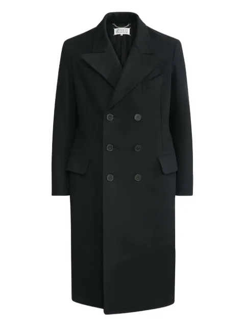 Maison Margiela virgin-wool double-breasted coat
