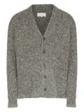 Maison Margiela textured button-up cardigan - Grey