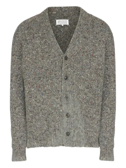 Maison Margiela textured button-up cardigan