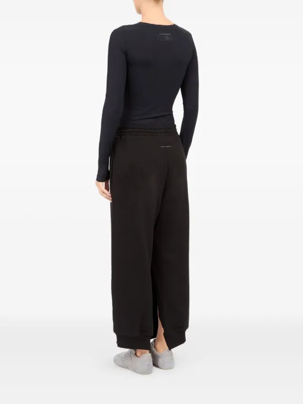 MM6 Maison Margiela スウェットパンツ | ブラック | FARFETCH JP