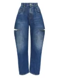 Maison Margiela cut-out jeans - Blue