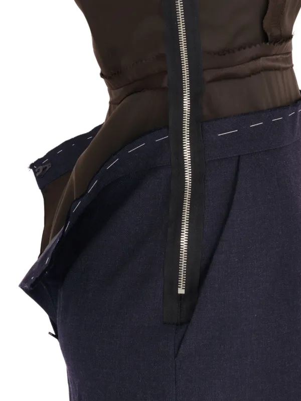 Maison Margiela パネル ドレス | ブルー | FARFETCH JP