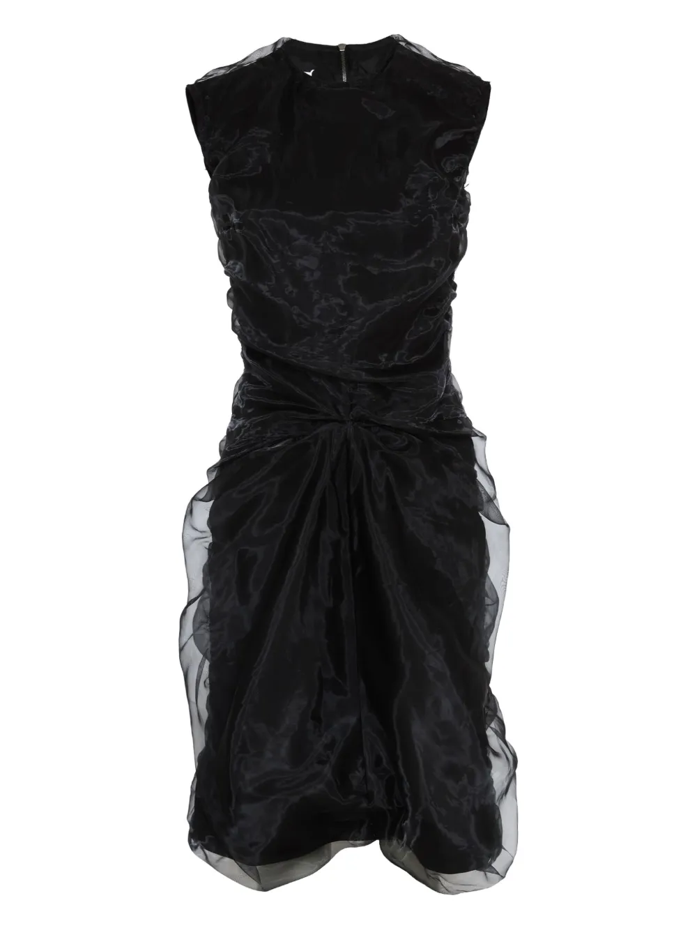 Maison Margiela sleeveless ruffled mini dress | Black | Image 1