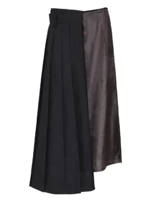 メゾンマルジェラ Maison Margiela スカート　ブラック MAISON MARGIELA(メゾン マルジェラ)のMidi Skirt通販 | 集英社