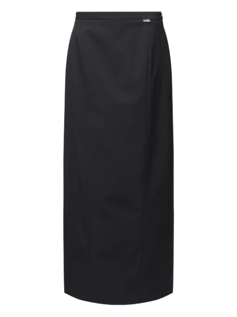 MM6 Maison Margiela panelled midi skirt
